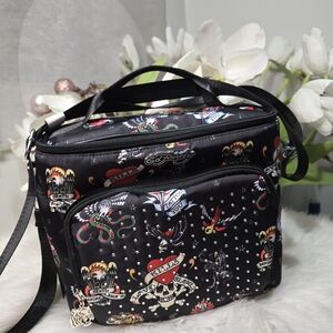 Ed Hardy Lunch tote with thermal Linning New